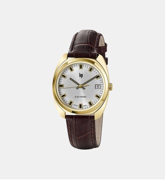 Montre Général de Gaulle Argenté 671022 - Lip - Doré