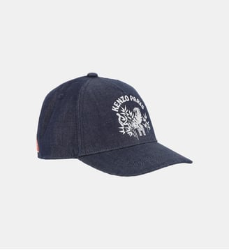 Casquette en jean - Kenzo Kids - Bleu denim
