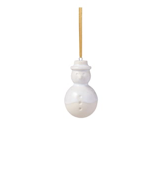 Ornement bonhomme de neige Villeroy & Boch
