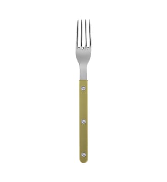 Fourchette de table, - Sabre - Vert tilleul