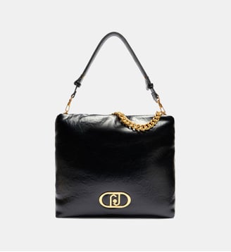 Sac hobo format moyen LaPuffy - Liu Jo - Noir