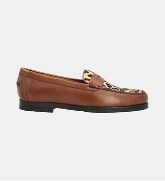 Mocassin seneca - cuir imprimé façon animalier - Fairmount - Façon animalier