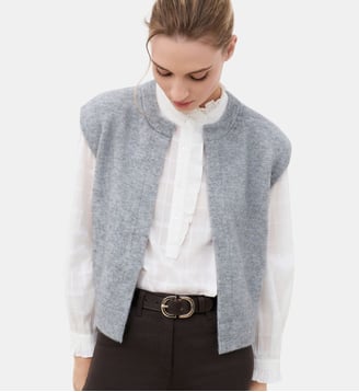 Gilet manissa - Caroll - Gris