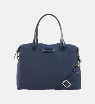 Sac cabas griffe - Lancaster - Bleu