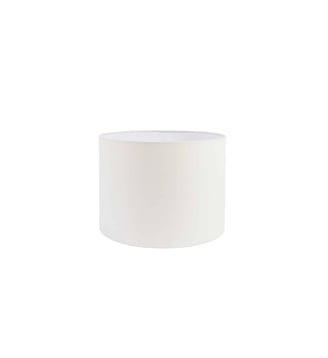 Abat-jour Linen - Blanc cassé - 40x40x30cm - Light & Living - Blanc cassé