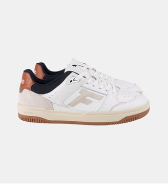 Baskets cuir URBAN 1 - Faguo - Blanc