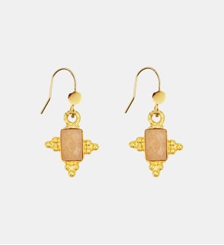 Boucles d'oreilles Indila - Nilaï - Blanc