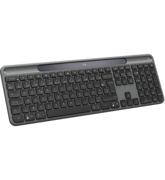 Clavier sans fil Signature Slim Solar+ - Logitech - Noir