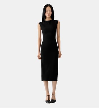 La Robe Alba Midi - Jacquemus - Black