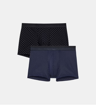 Lot de 2 boxers MAX forme shorty - Hom - Multicolore