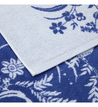 Serviette de toilette  en coton - Yves Delorme - Multicolore