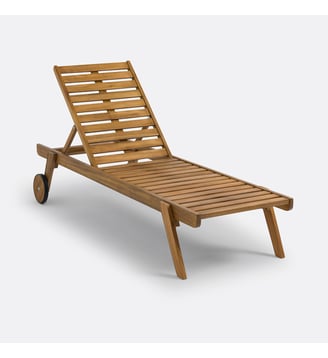 Bain de soleil enfant en acacia - La Redoute Interieurs - Acacia