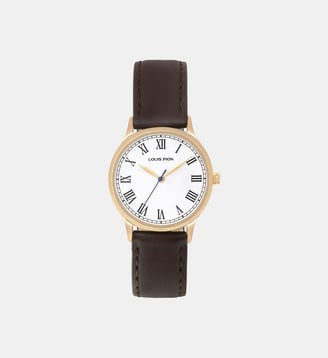 Montre Hector Blanc XC3633RW\6 - Louis Pion - Doré