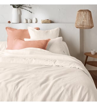 Housse de couette en lin lavé La Redoute Interieurs
