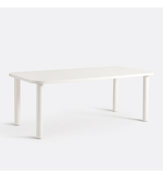 Lot de 4 pieds de table à composer, peints La Redoute Interieurs