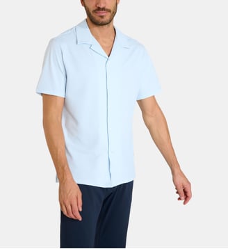 Chemise ALEX TRIESTE - Cala 1789 - Bleu azur