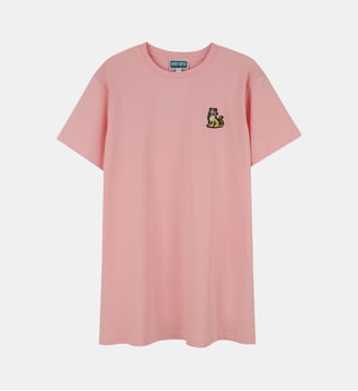 Robe à manches courtes - Kenzo Kids - Atomic pink