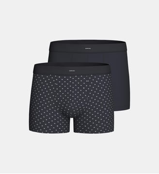 Lot 2 boxers en Coton - Impetus - Bleu marine