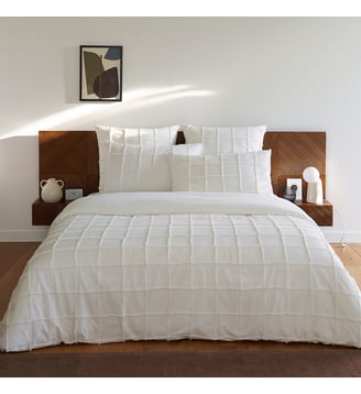 Housse de couette coton tufté La Redoute Interieurs
