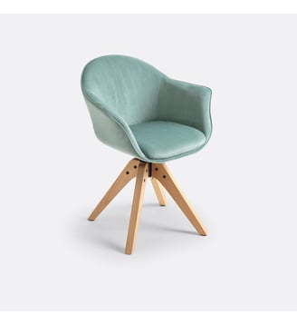 Fauteuil de bureau rotatif - La Redoute Interieurs - Céladon