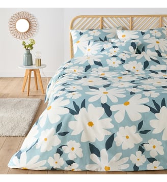 Parure de lit coton, taie rectangulaire, Chandra So'Home