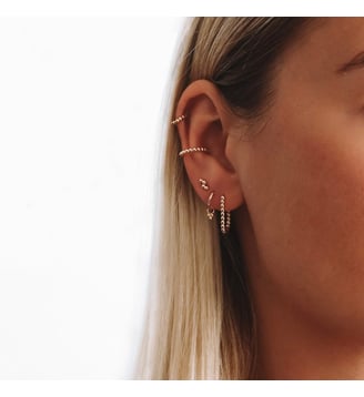 Créole Cara - Nebuleuse Bijoux - Argent