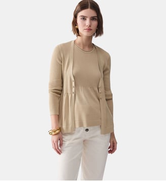 Maille avec lamé - Liu Jo - Beige