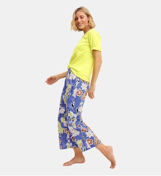 Pantalon de pyjama 7/8 Late Bloom M&M Calida