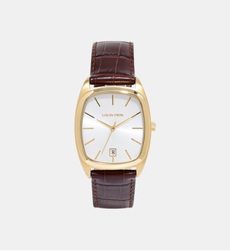 Montre ARSÈNE Blanc XF3411IC\13 - Louis Pion - Doré