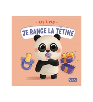 Pas à pas. Je range la tétine - Sassi - Multicolore