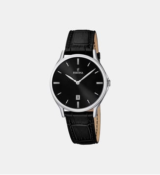 Montre Classics Noir F16745/5 - Festina - Argenté