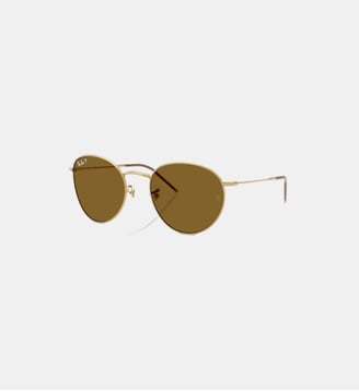 Lunettes de soleil Pantos RBR0103S Round Reverse - Ray Ban - Doré arista