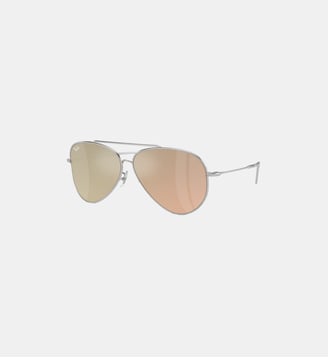 Lunettes de soleil Pilote RBR0101S Aviator Reverse - Ray Ban - Violet