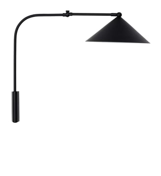 Lampe en métal orientable - OYOY - Noir