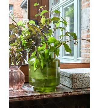 Vase en verre Laura - Cyrillus - Vert
