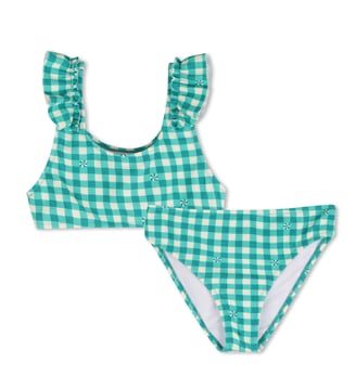 Maillot de bain 2 pieces - Kids Around - Vert thé