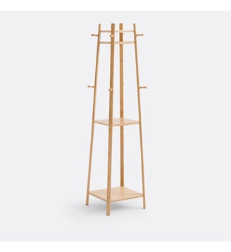 Porte manteau en bambou, Lorna - So'Home - Naturel