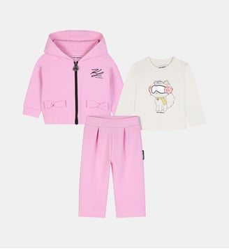 Ensemble jogging - Karl Lagerfeld Kids - Pink frosting