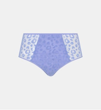 Culotte taille haute détails velours - Chantelle Pulp - Lilas