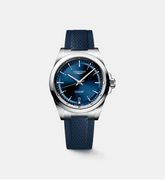 Montre automatique Conquest Bleu L37204929 - Longines - Argenté