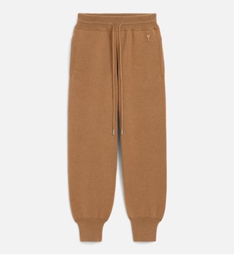 Jogging unisexe en laine - AMI Paris - Camel