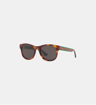 Lunettes de soleil Rectangulaire GG0003SN - Gucci - Multicolore
