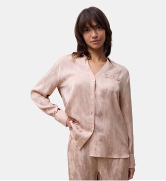 Chemise manches longues - Chantelle - Nuances dunes