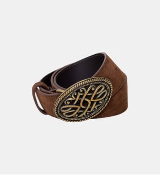 Ceinture uni AURORE - La Petite Etoile - Marron
