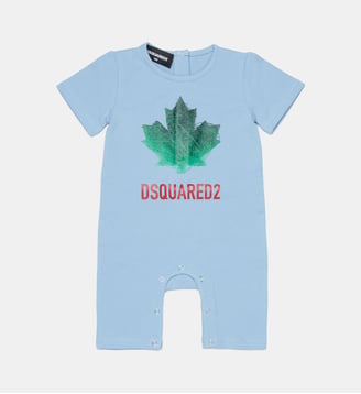 Body bébé avec logo - Dsquared2 - Brouillard bleu