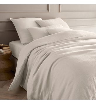 Housse de couette lin lavé AM.PM