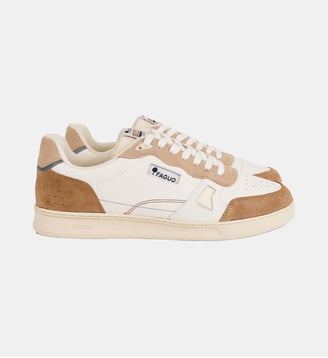 Baskets Commute 1 Cuir - Faguo - Beige