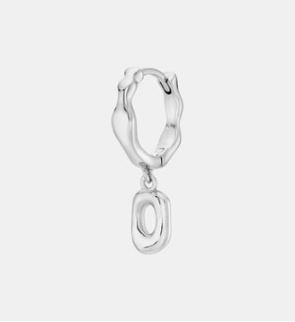 Boucle d'oreille créole Flo Or - Nebuleuse Bijoux - Argent
