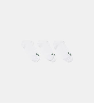 Lot de 3 paires de chaussettes basses - Lacoste - Blanc