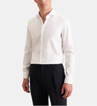 Chemise d'affaires 1/1 Slim Col Kent - Seidensticker - Blanc